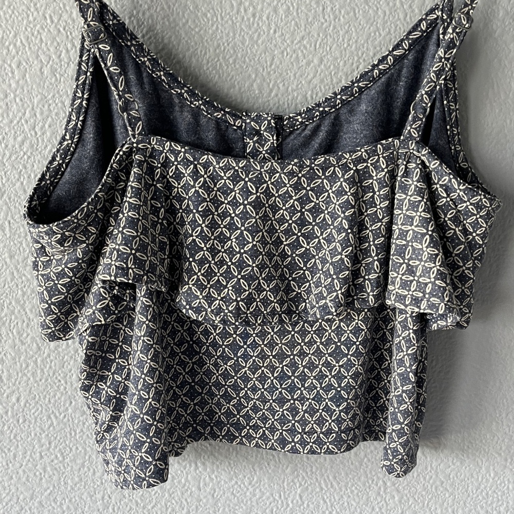 Roxy Ruffle Crop Top - Picture 9 of 10